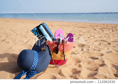 Summer beach background Summer beach background 112062830