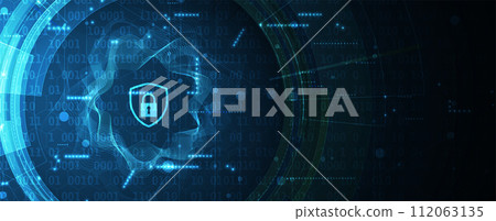 Cyber security and information or network protection. Future cyber technology web services for business and internet project Cyber security and information or network protection. Future cyber technology web services for business and internet project 112063135