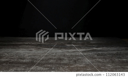 Dark stage background. The concept of demonstrating your project, advertising. Dark stage background. The concept of demonstrating your project, advertising. 112063143
