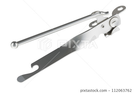 Manual Can Opener, Tin Opener, 3D rendering 112063762