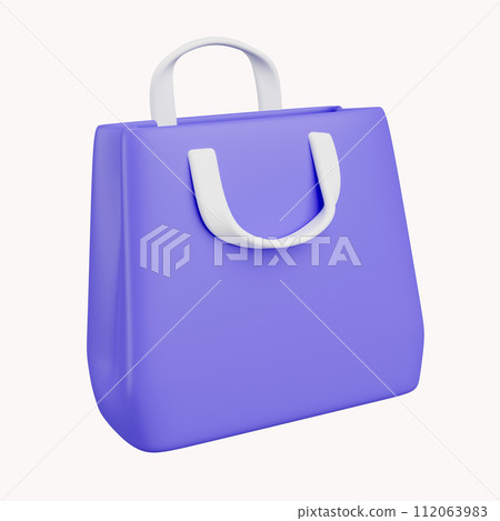 3D Shopping bags isolated on background with for promotion. Online shopping concept. Banner template. Cartoon illustration. 3D Rendering 3D Shopping bags isolated on background with for promotion. Online shopping concept. Banner template. Cartoon illustration. 3D Rendering 112063983