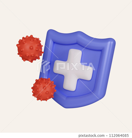 3d Coronavirus 2019-nCoV. Pandemic medical health risk. icon isolated on white background. 3d rendering illustration. Clipping path. 3d Coronavirus 2019-nCoV. Pandemic medical health risk. icon isolated on white background. 3d rendering illustration. Clipping path. 112064085