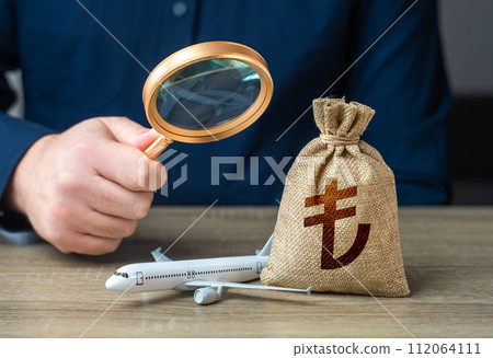 Monitoring the payment of taxes in the aviation industry and turkish lira money bag. Fostering financial integrity, regulatory adherence, and sustainable growth. Budgeting and investment. Monitoring the payment of taxes in the aviation industry and turkish lira money bag. Fostering financial integrity, regulatory adherence, and sustainable growth. Budgeting and investment. 112064111