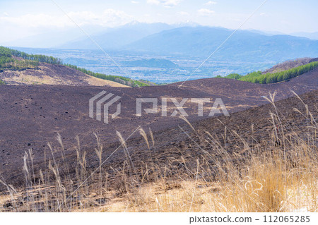 [災難圖像] Kirigamine Highlands [長野縣]的野火遺跡 112065285
