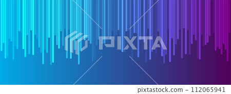 Bright blue ultraviolet minimal lines abstract futuristic tech background Bright blue ultraviolet minimal lines abstract futuristic tech background 112065941