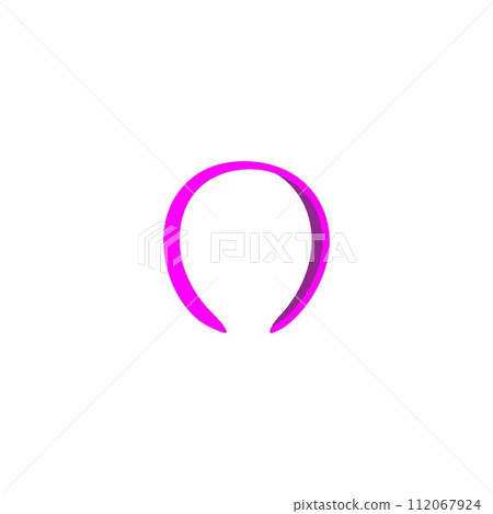 hair headband logo 112067924