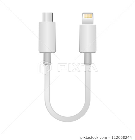 簡單圖解_白色轉換線_USB Type-C to Lightning 112068244