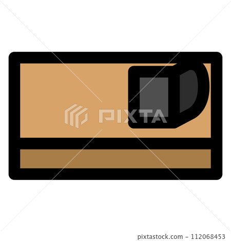 Color work tool single item icon Planer 112068453