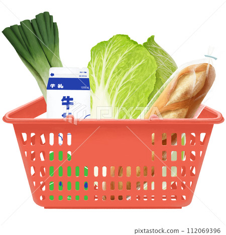 購物籃的插圖 購物籃的插圖 112069396