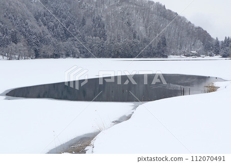 Nakanishi湖在冬天 Nakanishi湖在冬天 112070491