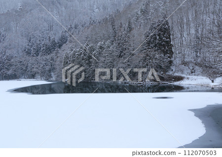 Nakanishi湖在冬天 Nakanishi湖在冬天 112070503