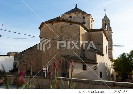 Central part of city Torredembarra, in province of Tarragona, Catalonia, Spain. Central part of city Torredembarra, in province of Tarragona, Catalonia, Spain. 112071273