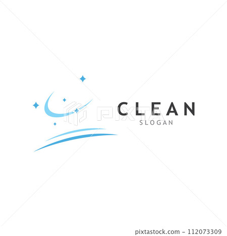 Cleaning logo, cleaning protection logo and house cleaning logo.With a template illustration vector design concept. Cleaning logo, cleaning protection logo and house cleaning logo.With a template illustration vector design concept. 112073309