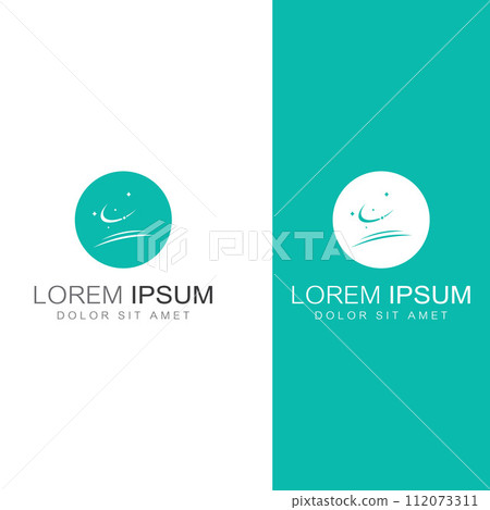 Cleaning logo, cleaning protection logo and house cleaning logo.With a template illustration vector design concept. Cleaning logo, cleaning protection logo and house cleaning logo.With a template illustration vector design concept. 112073311