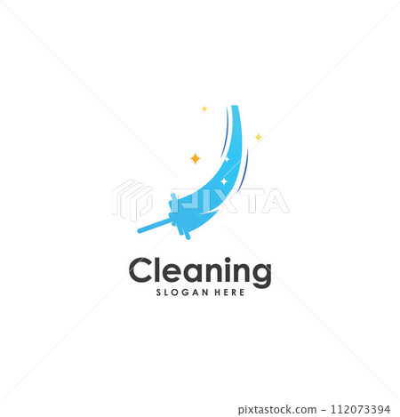 Cleaning logo, cleaning protection logo and house cleaning logo.With a template illustration vector design concept. Cleaning logo, cleaning protection logo and house cleaning logo.With a template illustration vector design concept. 112073394