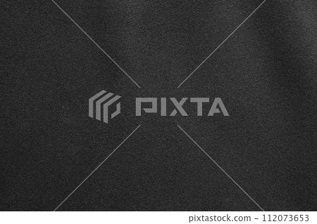 Black fabric texure pattern background 112073653
