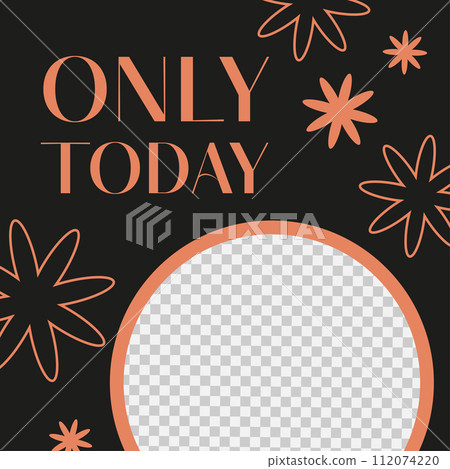 Only today, special offer for customers vector Only today, special offer for customers vector 112074220