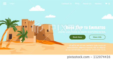 Book trip to Emirates, new culture and experiences Book trip to Emirates, new culture and experiences 112074416