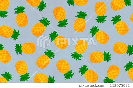 Pineapple pattern (blue) Pineapple pattern (blue) 112075051