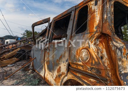 能登半島地震 輪島朝市街災區風景 112075673