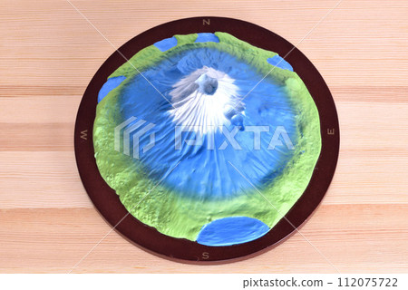 Mt. Fuji, seen from the sky... Mt. Fuji, seen from the sky... 112075722