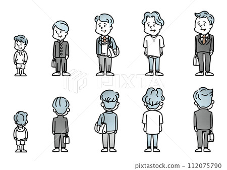 Men's illustration 112075790