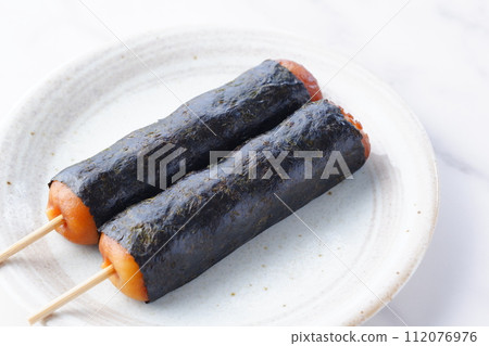 口感有嚼勁的磯部燒糰子（海苔團子） 112076976