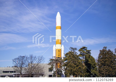 H-II rocket model at Tsukuba Expo Center H-II rocket model at Tsukuba Expo Center 112078269