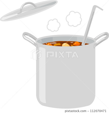 Curry in a pot 112078471