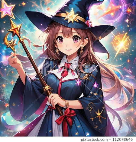 見習魔法師女高中生（魔法制服） 112078646