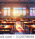 春天的課後教室洋溢著西洋的陽光 112078648