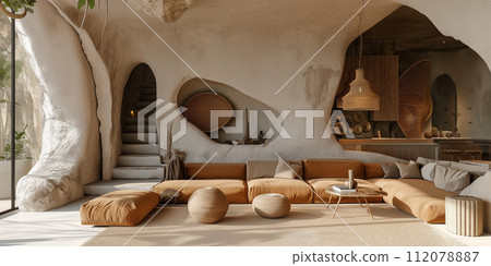Interior design living room 112078887