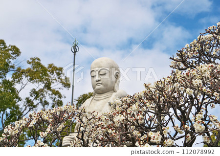 白梅花和相模子味藏尊(冬季,二月) 白梅花和相模子味藏尊(冬季,二月) 112078992