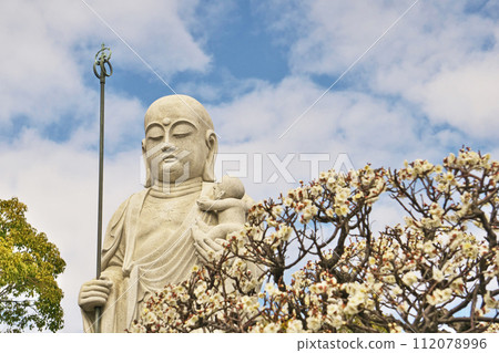 白梅花和相模子味藏尊(冬季,二月) 白梅花和相模子味藏尊(冬季,二月) 112078996