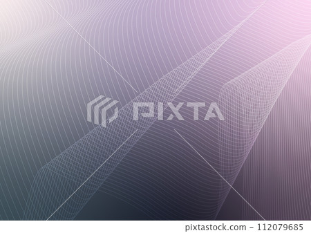 Art line pattern purple gradient graphic background 112079685