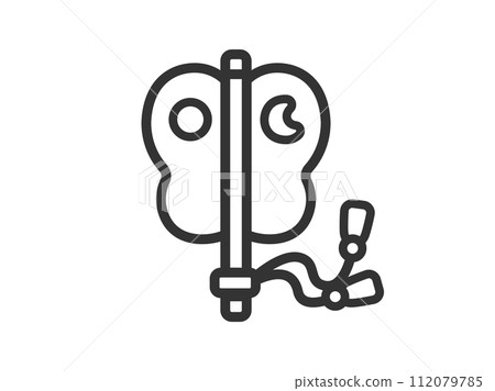 相撲圖示插圖（畫線） 112079785