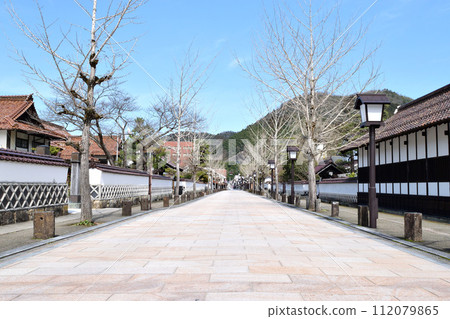 津和野城下町風景 津和野城下町風景 112079865