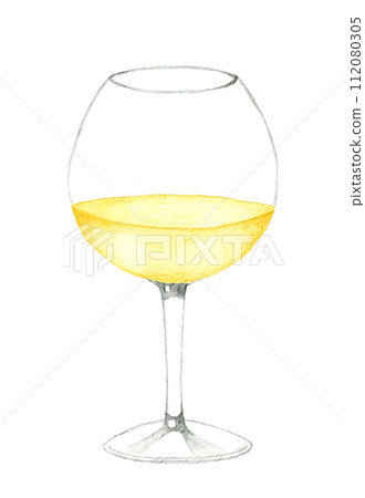 白酒飲料（酒精）手繪水彩插畫素材 112080305