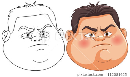 Cartoon Expressions of Frustration and Anger Cartoon Expressions of Frustration and Anger 112081625