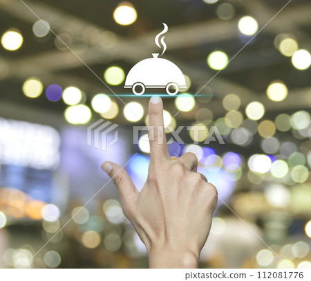 Business food delivery online concept 112081776