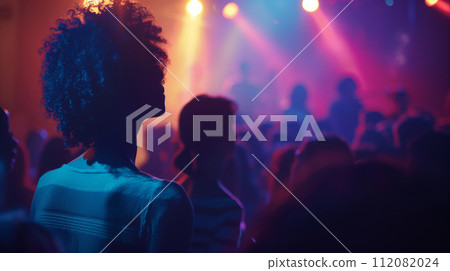 Entertainment image of an excited audience at a live venue Entertainment image of an excited audience at a live venue 112082024