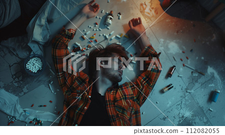 Drug overdose medical image Drug overdose medical image 112082055