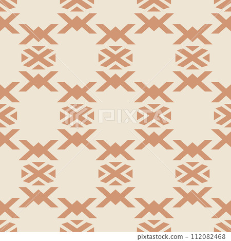 Tribal Southwestern Quilt Navajo Seamless Pattern 112082468