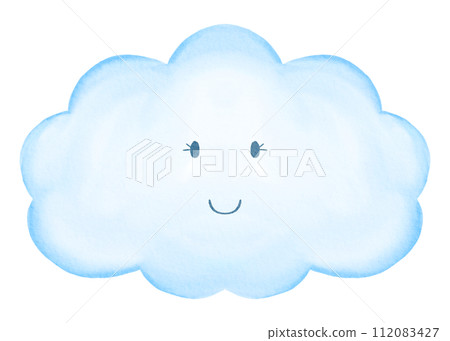 Fairy tale watercolor cartoon cute Fairy tale watercolor cartoon cute 112083427
