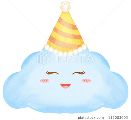 Fairy tale watercolor cartoon cute 112083603