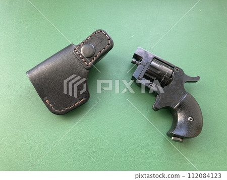 Revolver with holster for concealed carry of weapons 112084123