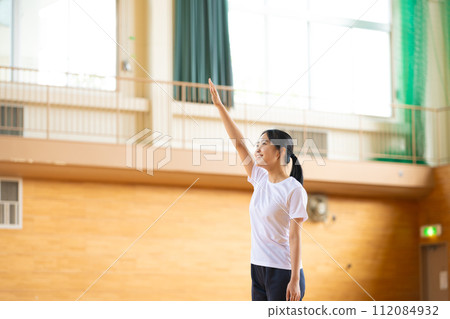 學生生活形象剪紙 112084932