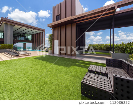 Thai Condominium Rooftop Garden & Pool 112086222