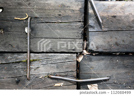 Old Wooden Background 112088499