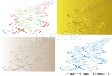 流水圖案日式背景材質顏色變化 112088601